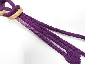 正絹　撚り房　手組帯締め